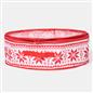 OHS Wreath Storage Bag Plain Printed Xmas Festive Decoration Holder Organiser