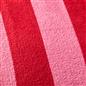 Stripe Fleece Throw Over Bedspread Ultra Soft Warm Sofa Bed Blanket Travel Plush