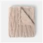 OHS Tufted Throw Animal Pattern Teddy Fleece Blanket Thermal Bedspread