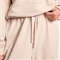 OHS Bubble Hem Co-Ord Set Hoodie Drawstring Relaxed Joggers Tracksuit Loungewear