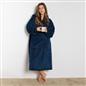 OHS Extra Long Hoodie Blanket Oversized Soft Sherpa Fleece Giant Sweatshirt