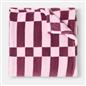 OHS Checkerboard Throw Ultra Soft Blanket Flannel Lightweight Bedspread