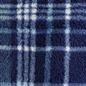 OHS Teddy Dressing Gown Tartan Check Soft Unisex Hooded Xmas Loungewear Robe