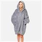 OHS Zip Up Hoodie Blanket Oversized Sherpa Fleece Thermal Sweatshirt Jumper