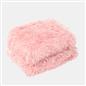 OHS Pet Fleece Throw Fluffy Calming Foldable Travel Dog Puppy Cat Blanket
