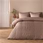 OHS Crinkle Bedding Set Textured Microfibre Duvet Cover with Pillowcase