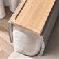 OHS Bamboo Sofa Tray Couch Armrest Decorative Drink Holder Organiser Home Decor