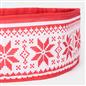 OHS Wreath Storage Bag Plain Printed Xmas Festive Decoration Holder Organiser