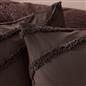 OHS Tufted Contour Cushion Covers 2 Pack Decorative Square Pillowcases