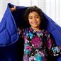 OHS Print Pyjama Set Pull Over Soft Fleece Kids Winter Loungewear Nightwear