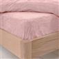 OHS Teddy Fleece Fitted Sheet Thermal Warm Single Double King Bedding NEW