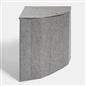 OHS Corner Laundry Basket Folding Hamper Bag Clothes Bin Storage with Lid