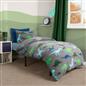 Dino Fleece Duvet Cover Set Bedding Quilt Warm Thermal Soft Kids Single Double