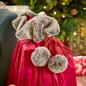 OHS Christmas Alphabet Stocking Sack Set Festive Xmas Santa Gift Bag