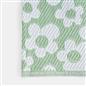 OHS Daisy Print Garden Rug Outdoor Waterproof Area Mat Patio Decor
