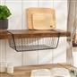 OHS Under Shelf Organiser Storage Wire Rack Basket Hook Hanger Kitchen Decor