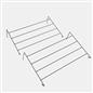 Radiator Drying Rack 2 x Clothing Dryer Organiser Hanger Rail Foldable Storage