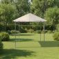 OHS Metal Garden Gazebo with Curtains Outdoor Party Tent Canopy Waterproof