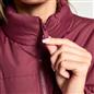 OHS Puffer Jacket Windproof Padded Winter Outerwear Cropped Zip Coat Hiking