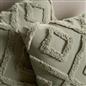 OHS Tufted Cushion Covers 2 Pack Arches Decorative Square Pillowcases