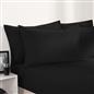 OHS Luxury 100% Cotton Deep Fitted Sheet Full Bedding Single Double King