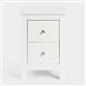 OHS Chicago Bedside Table 2/3 Drawer Hallway Cabinet Nightstand Unit Home Decor