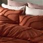 OHS Tufted Contour Bedding Set Soft Cosy Duvet Cover with Pillowcase