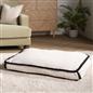 Sherpa Bind Pet Bed Dog Puppy Comfy Mat Cushion Washable Fleece Soft Plush Warm