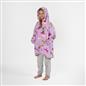 Kids Hoodie Blanket Oversized Sherpa Fleece Jumper Sweatshirt Soft Warm Throw