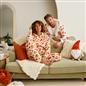 OHS Autumn Pyjama Set Pull Over Sherpa Hoodie 2 Piece Soft Loungewear Nightwear