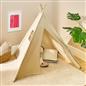 OHS Teepee Play Tent Kids Foldable Indoor Childrens Storage Wigwam House