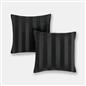 OHS Stripe Cushion Covers 2 Pack Matte Velvet Square Pillowcases Home Decor
