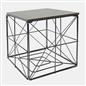 Cube Storage Basket Table Folding Wire Organiser Living Room Home Decor Bedroom