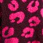 OHS Print Teddy Fleece Half Zip Jumper Womens Pullover Sweatshirt Long Sleeve