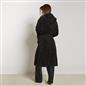 OHS Tufted Dressing Gown Soft Fleece Robe Thermal Bathrobe Hooded Loungewear