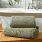 Towel Bale Leaf Hand Bath 100% Cotton Textured Jacquard Absorbent Bathroom Soft