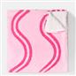OHS Waves Throw Tufted Teddy Fleece Blanket Winter Soft Warm Bedspread