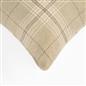 OHS Woven Check Cushion Covers 2 Pack Cases Luxury Home Decor