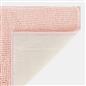 Brentfords Noodle Bath Mat Non Slip Shower Soft Highly Absorbent Chenille Shaggy
