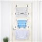 Over Door Clothes Airer Utility Caravan Towel Clothes Drying Rack Hanger Compact