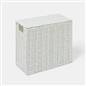 OHS Collapsible Laundry Basket Woven Folding Hamper Bathroom Corner Storage