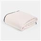 OHS Piped Scallop Throw Quilted Blanket Winter Soft Warm Bedspread