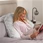 OHS Fluffy V-Shaped Pillow Filled Cushion Body Neck Support Orthopaedic