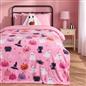 OHS Autumnal Halloween Throw Soft Polar Fleece Novelty Blanket Thermal Bedspread
