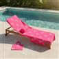 OHS Bows Beach Bolster Travel Cushion Neck Support Filled Pillow
