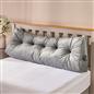 OHS Plain Headboard Bed Wedge Pillow Lumbar Backrest Support Cushion