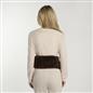 OHS Ribbed Heating Belt Adjustable Hot Water Bottle Body Wrap Back Pain Relief