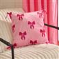 OHS Bows Cushion Covers Matte Velvet Living Room Square Pillowcases Home Decor