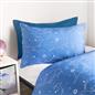 Space Duvet Cover Bedding Set Kids Pillowcases Dinosaur Soft Reversible Quilt