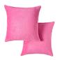 OHS Waffle Fleece Cushion Covers 2/4 Pack Soft Filler Decor